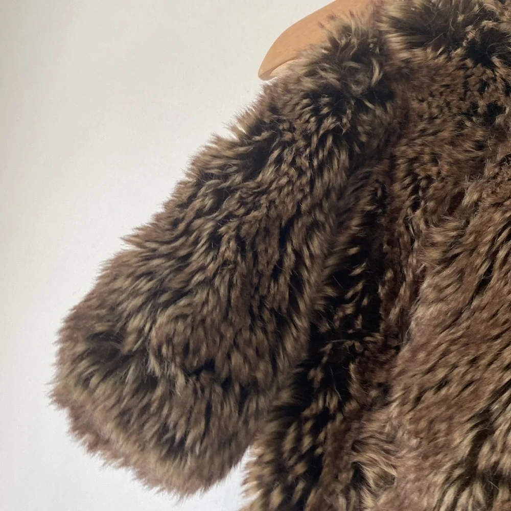 London & Cole Faux Fur Bunting Suit